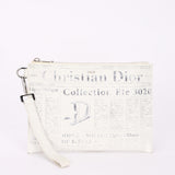 Christian Dior x Daniel Arsham Newspaper Wristlet