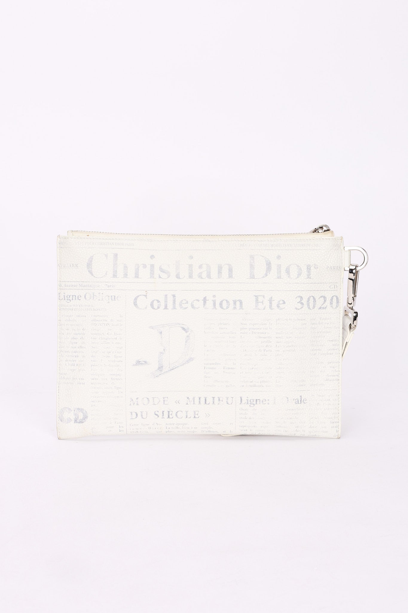 Christian Dior x Daniel Arsham Newspaper Wristlet