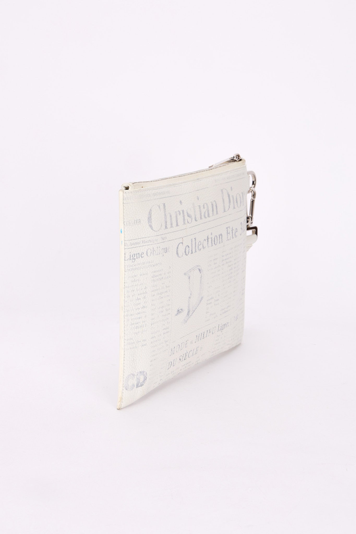 Christian Dior x Daniel Arsham Newspaper Wristlet