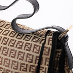 Fendi Zucchino Velvet Trim Mamma Forever Baguette GHW