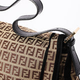 Fendi Zucchino Velvet Trim Mamma Forever Baguette GHW