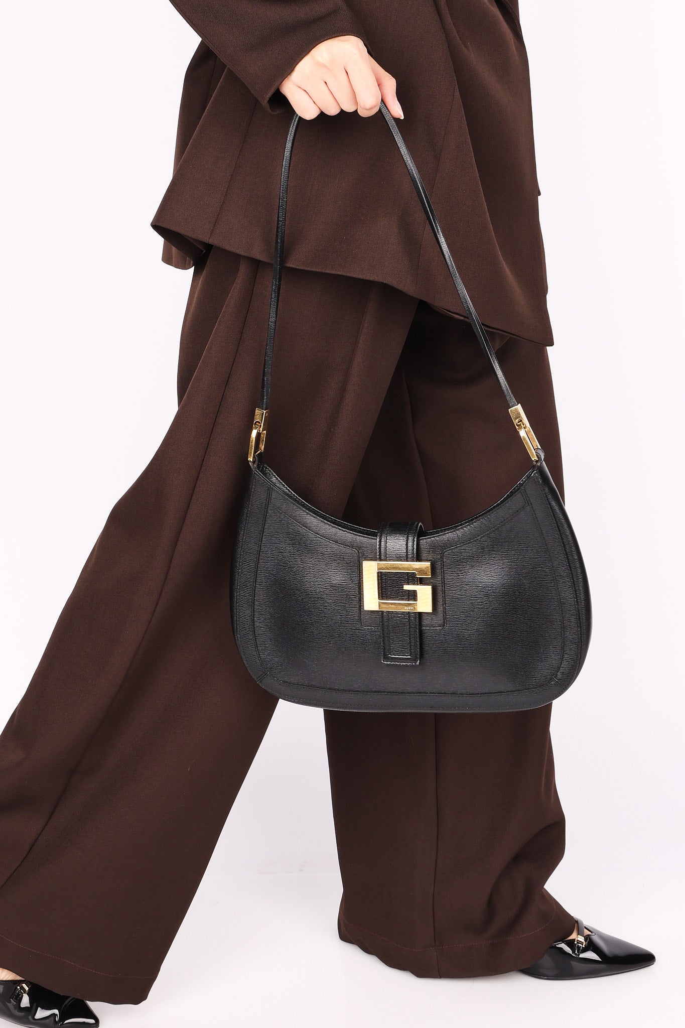Gucci G-Clasp Shoulder Bag