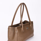 Chanel Cerf Executive Tote Taupe Caviar SHW
