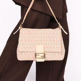 Fendi Zucchino Mamma Forever Baguette GHW