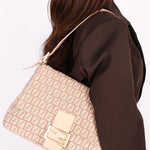 Fendi Zucchino Mamma Forever Baguette GHW