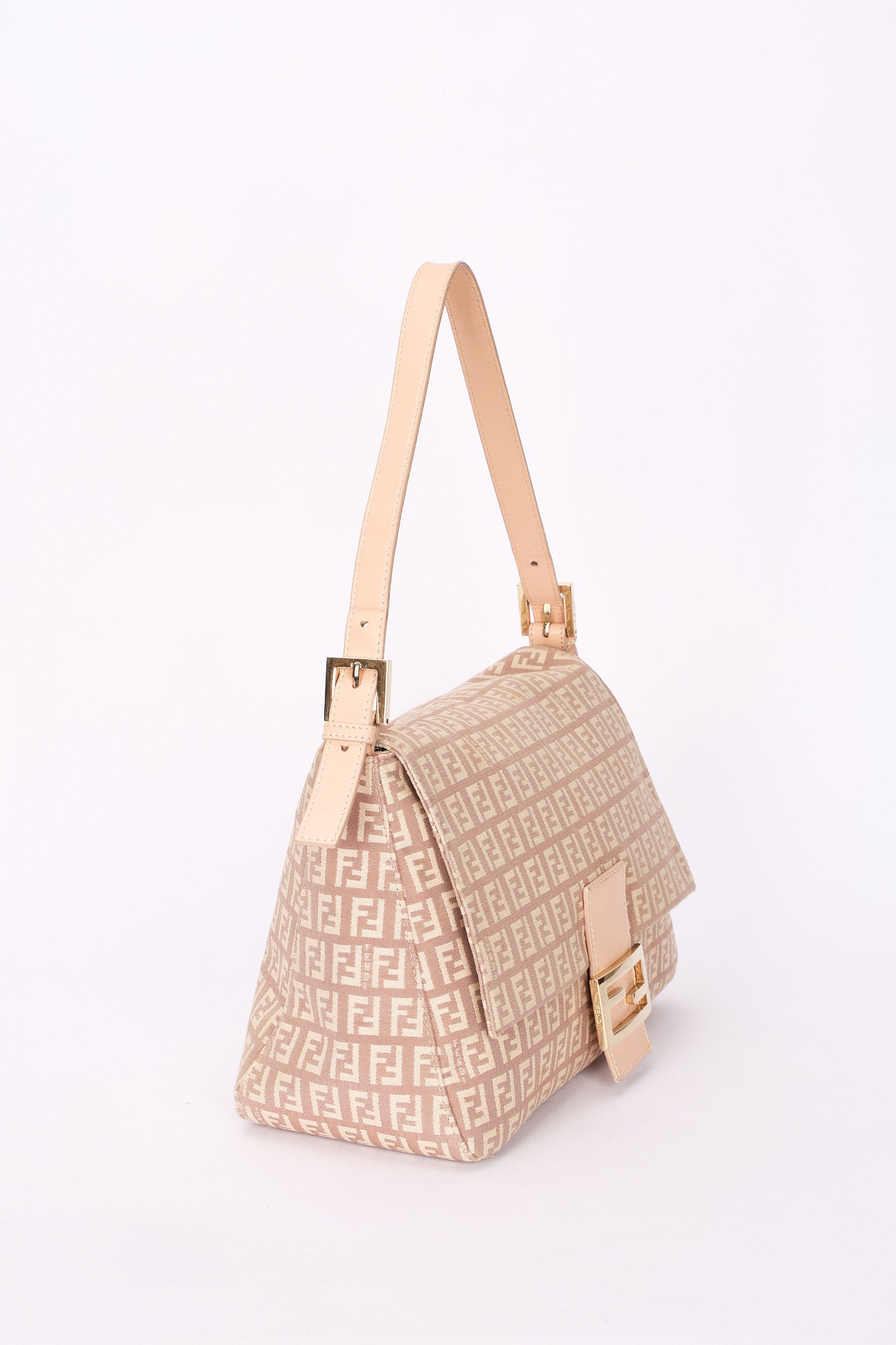 Fendi Zucchino Mamma Forever Baguette GHW