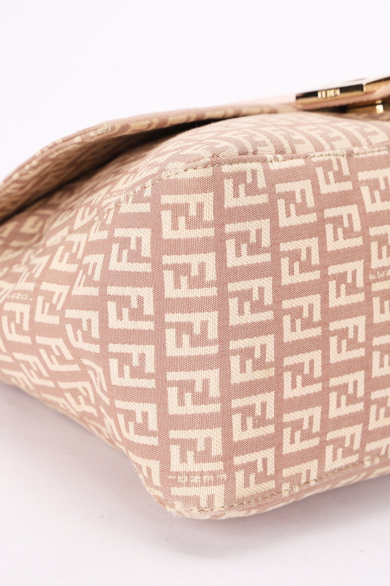 Fendi Zucchino Mamma Forever Baguette GHW