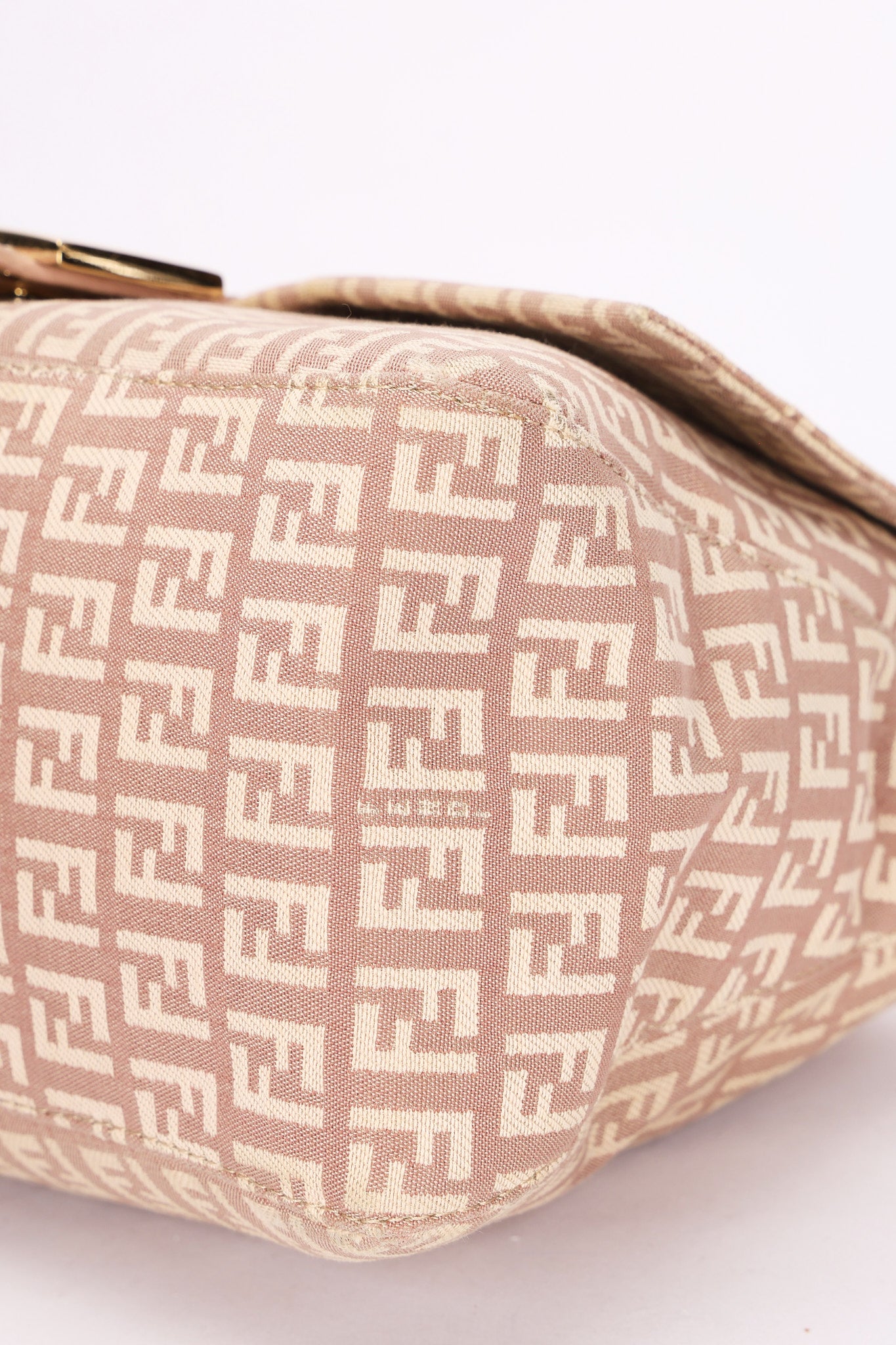 Fendi Zucchino Mamma Forever Baguette GHW