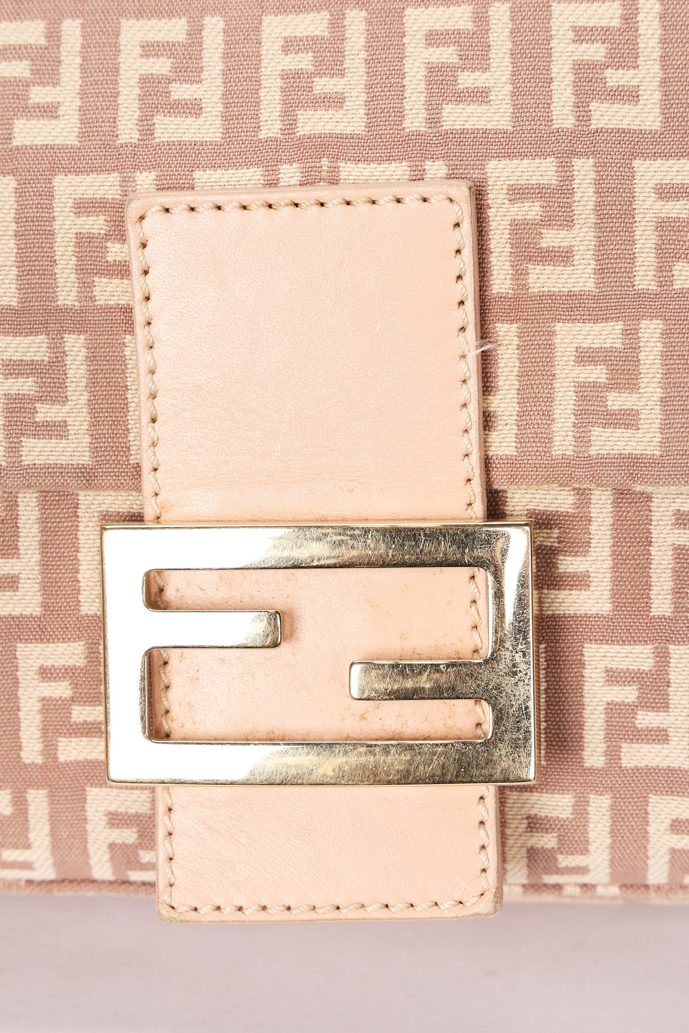 Fendi Zucchino Mamma Forever Baguette GHW