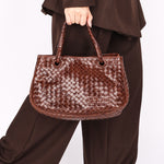 Bottega Veneta Intrecciato Top Handle Bag