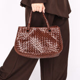 Bottega Veneta Intrecciato Top Handle Bag