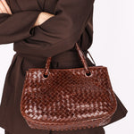 Bottega Veneta Intrecciato Top Handle Bag