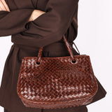 Bottega Veneta Intrecciato Top Handle Bag