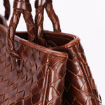 Bottega Veneta Intrecciato Top Handle Bag