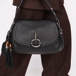 Gucci Techno Horsebit Shoulder Bag