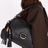 Gucci Techno Horsebit Shoulder Bag