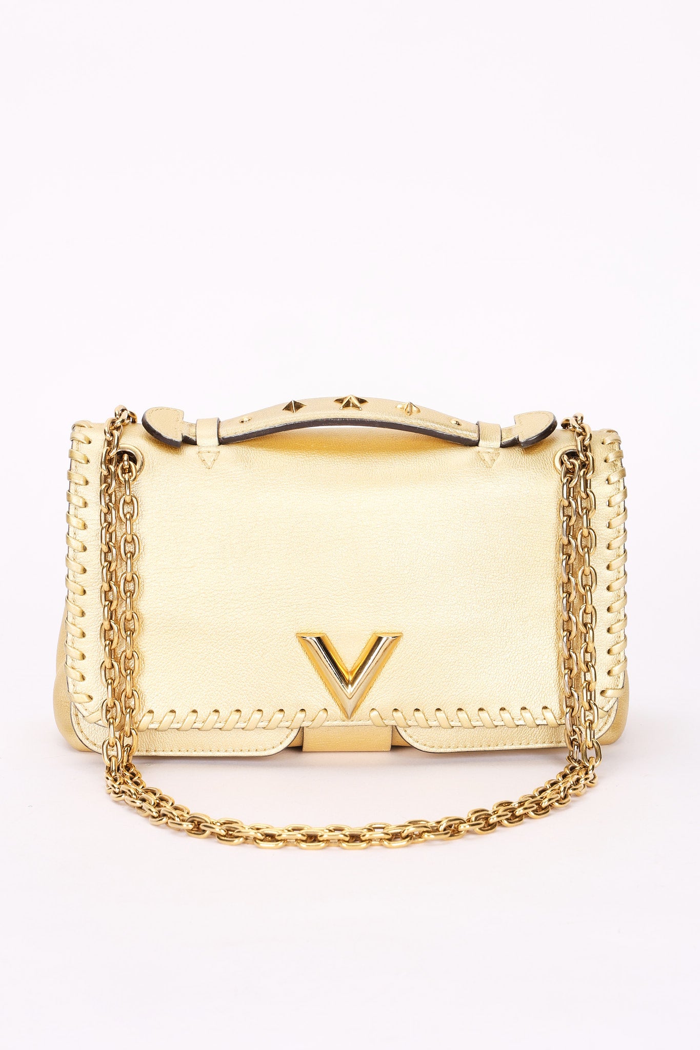 Louis Vuitton Very Chain Bag Metallic Gold