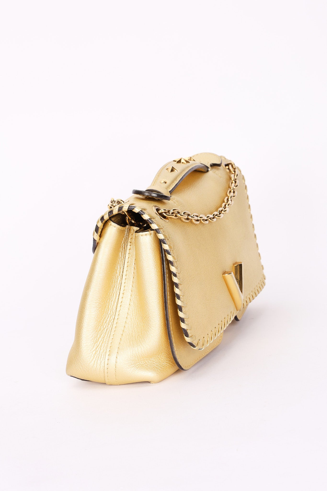 Louis Vuitton Very Chain Bag Metallic Gold