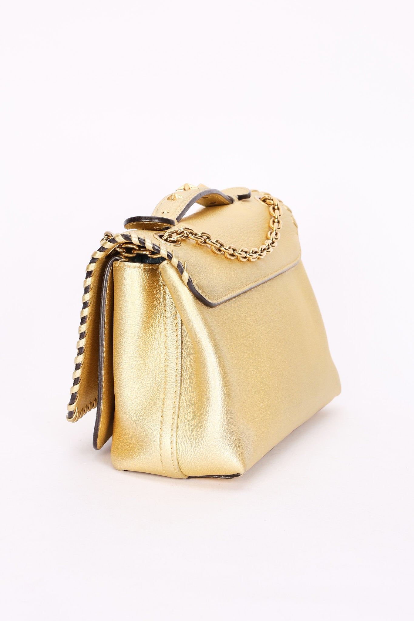 Louis Vuitton Very Chain Bag Metallic Gold