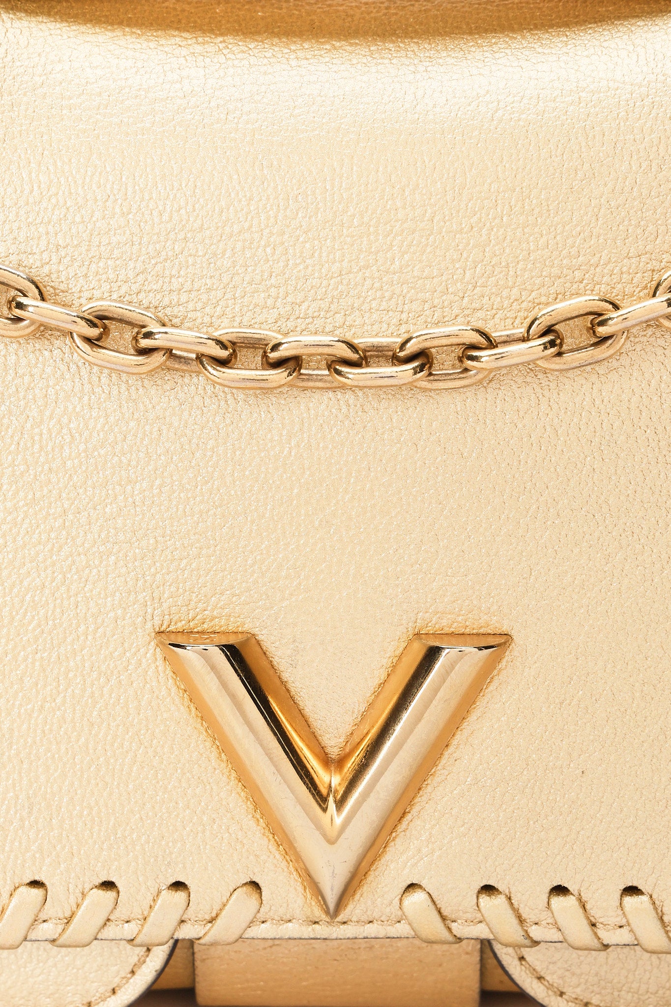 Louis Vuitton Very Chain Bag Metallic Gold