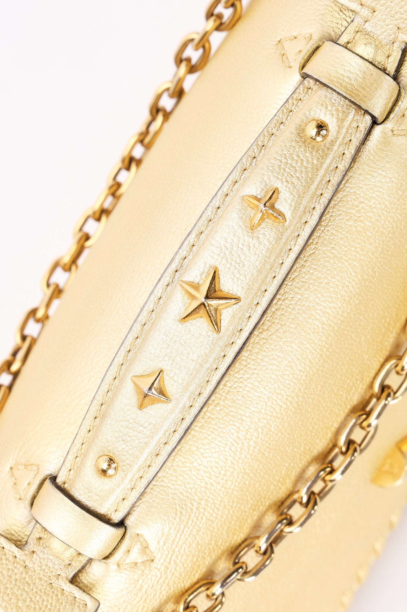 Louis Vuitton Very Chain Bag Metallic Gold