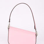 Gucci Mini Horsebit 1955 Asymmetric Shoulder Bag Pink
