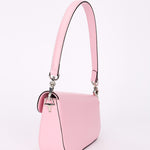 Gucci Mini Horsebit 1955 Asymmetric Shoulder Bag Pink
