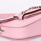 Gucci Mini Horsebit 1955 Asymmetric Shoulder Bag Pink