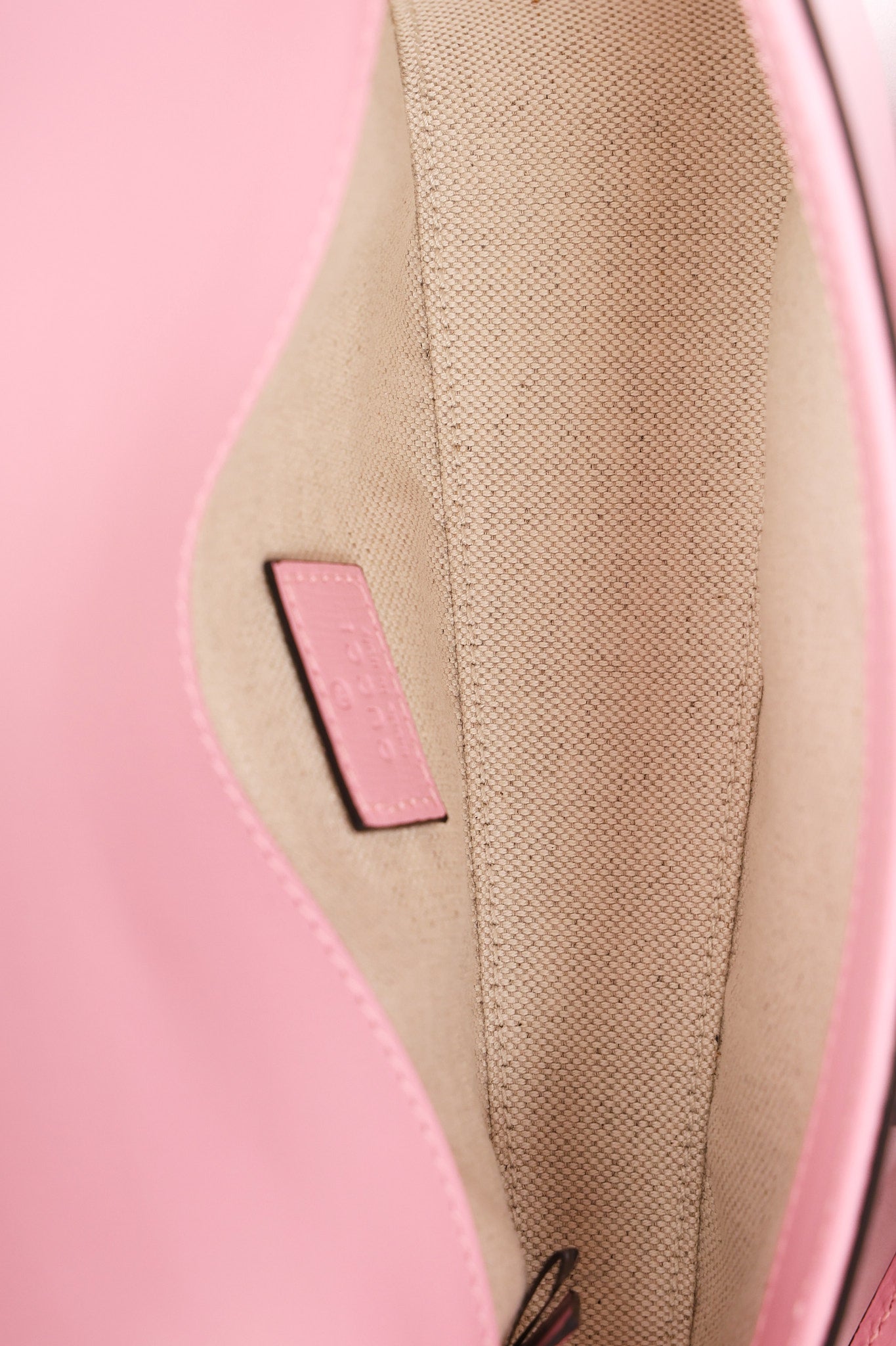 Gucci Mini Horsebit 1955 Asymmetric Shoulder Bag Pink