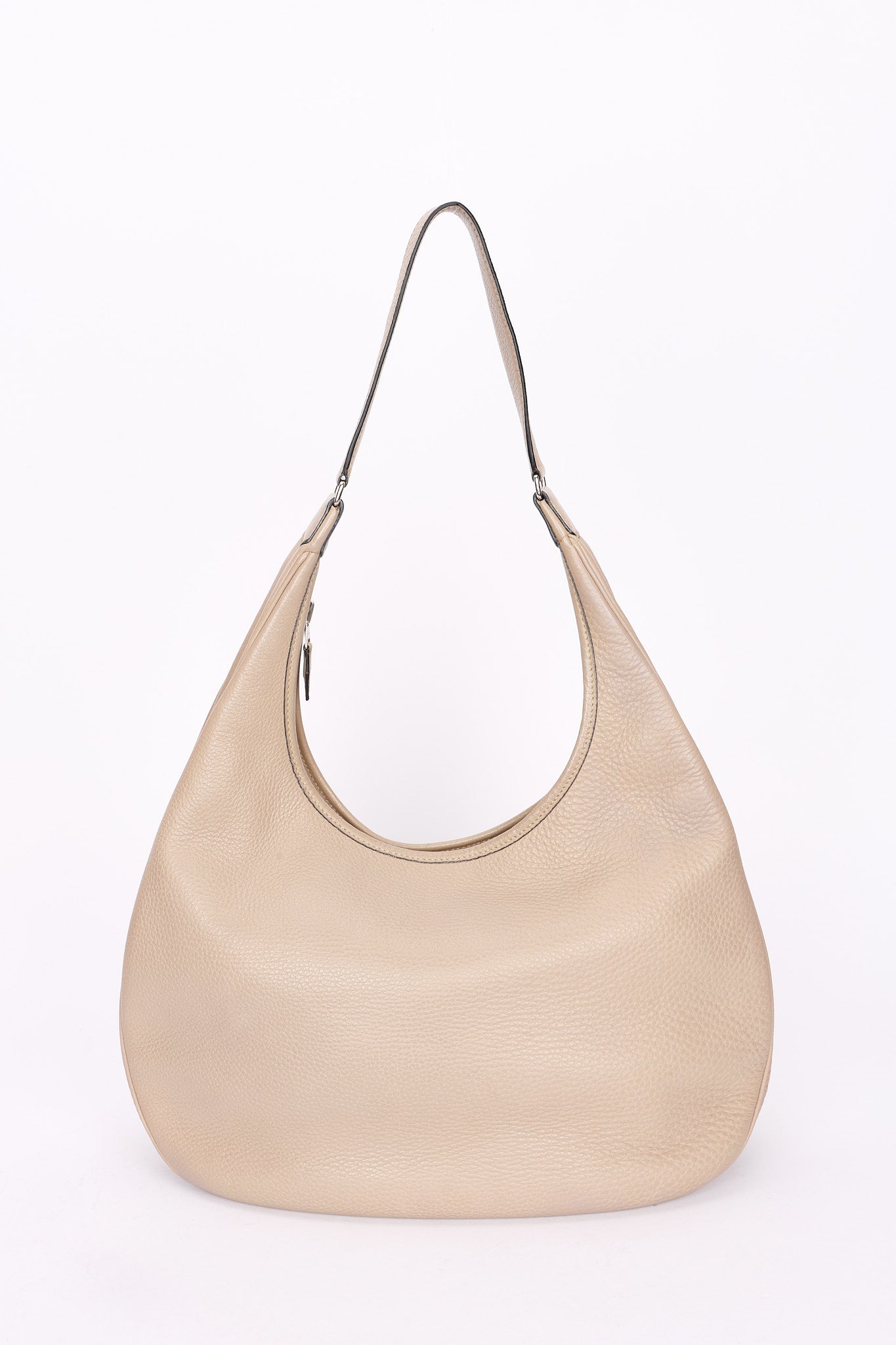 Hermès Gao Gris Tourtelle Clemence PHW