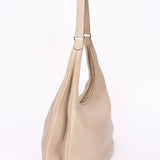 Hermès Gao Gris Tourtelle Clemence PHW