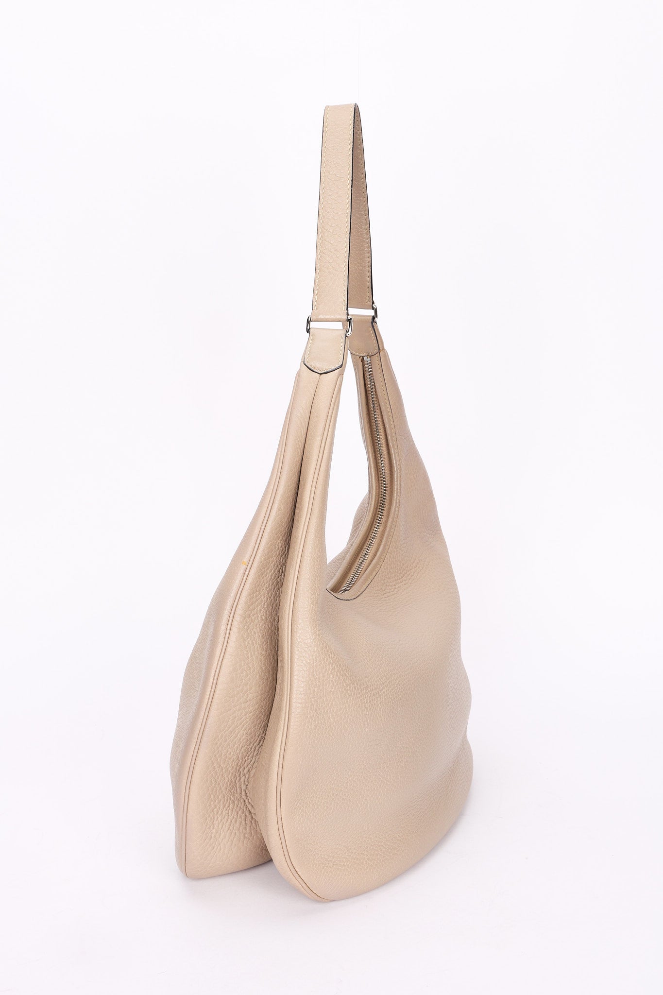 Hermès Gao Gris Tourtelle Clemence PHW