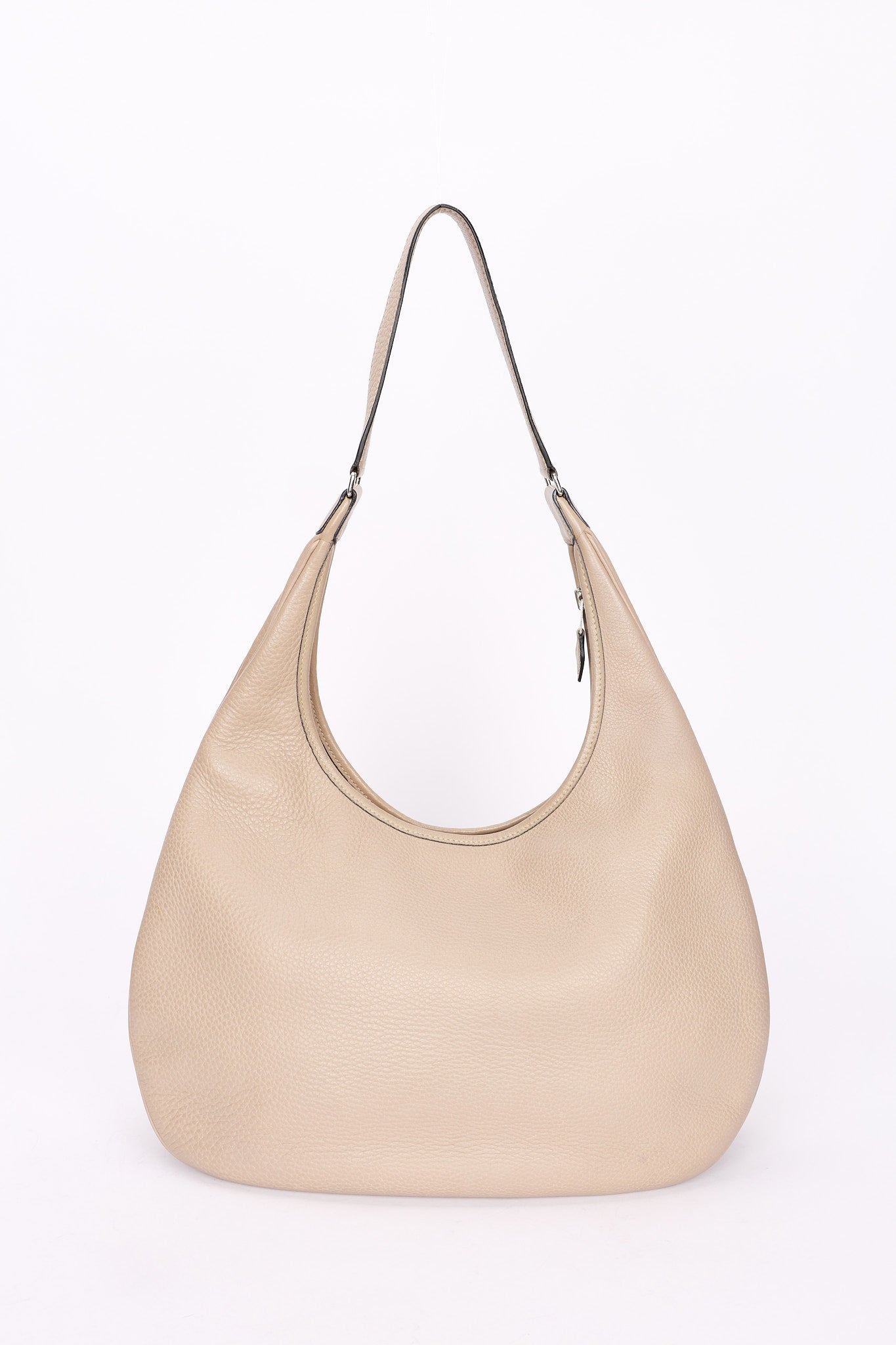 Hermès Gao Gris Tourtelle Clemence PHW