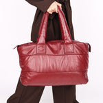 Chanel Coco Cocoon Tote Soft Bordeaux Lambskin SHW