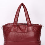 Chanel Coco Cocoon Tote Soft Bordeaux Lambskin SHW