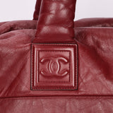 Chanel Coco Cocoon Tote Soft Bordeaux Lambskin SHW