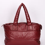 Chanel Coco Cocoon Tote Soft Bordeaux Lambskin SHW