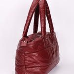 Chanel Coco Cocoon Tote Soft Bordeaux Lambskin SHW