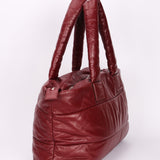 Chanel Coco Cocoon Tote Soft Bordeaux Lambskin SHW