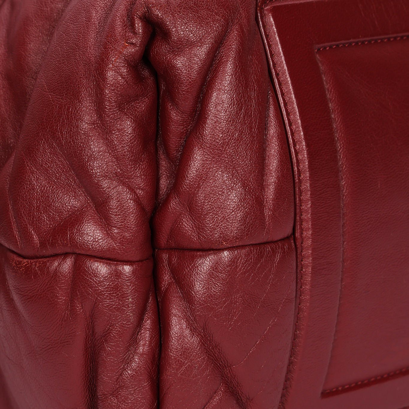 Chanel Coco Cocoon Tote Soft Bordeaux Lambskin SHW