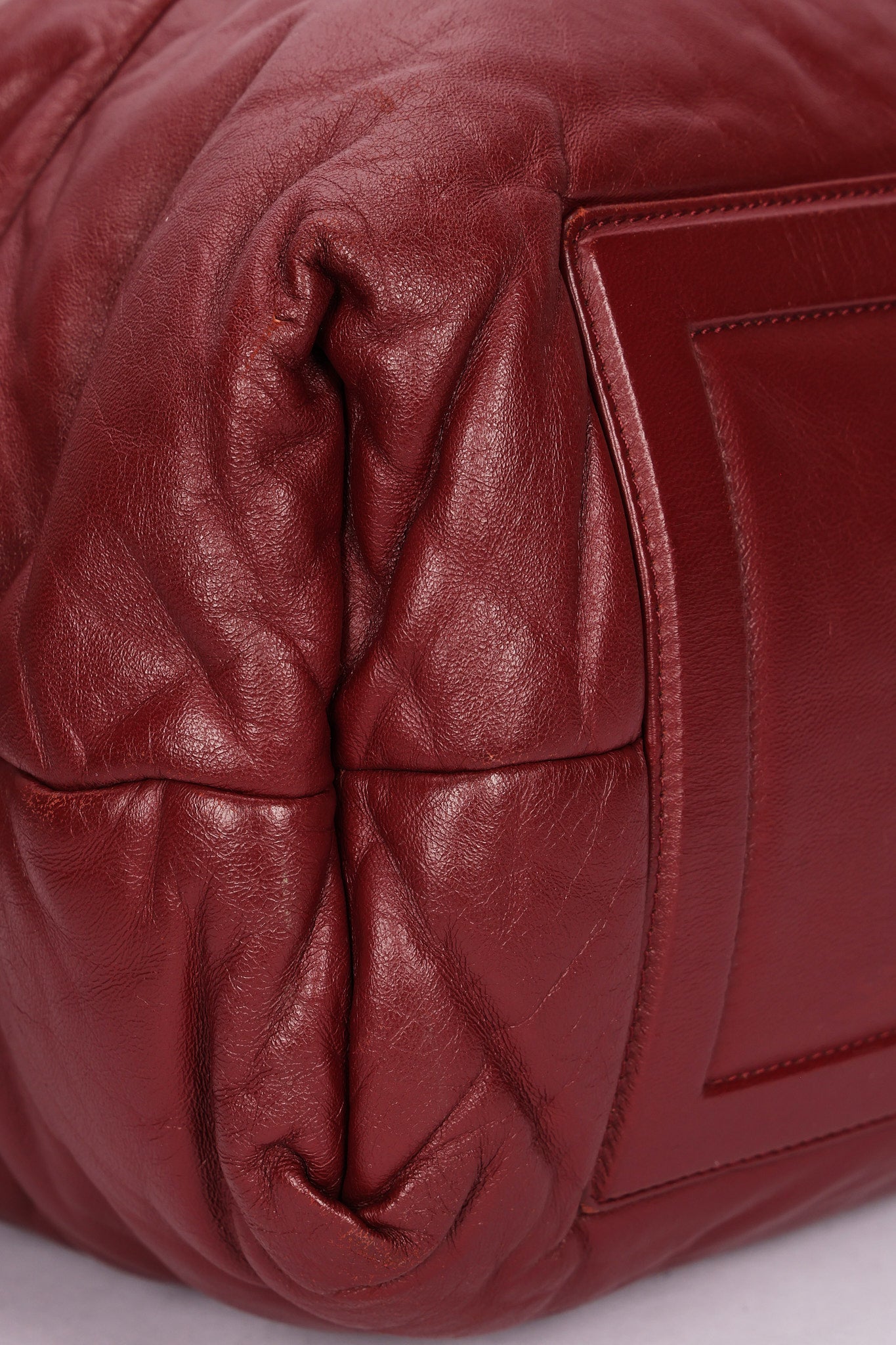 Chanel Coco Cocoon Tote Soft Bordeaux Lambskin SHW