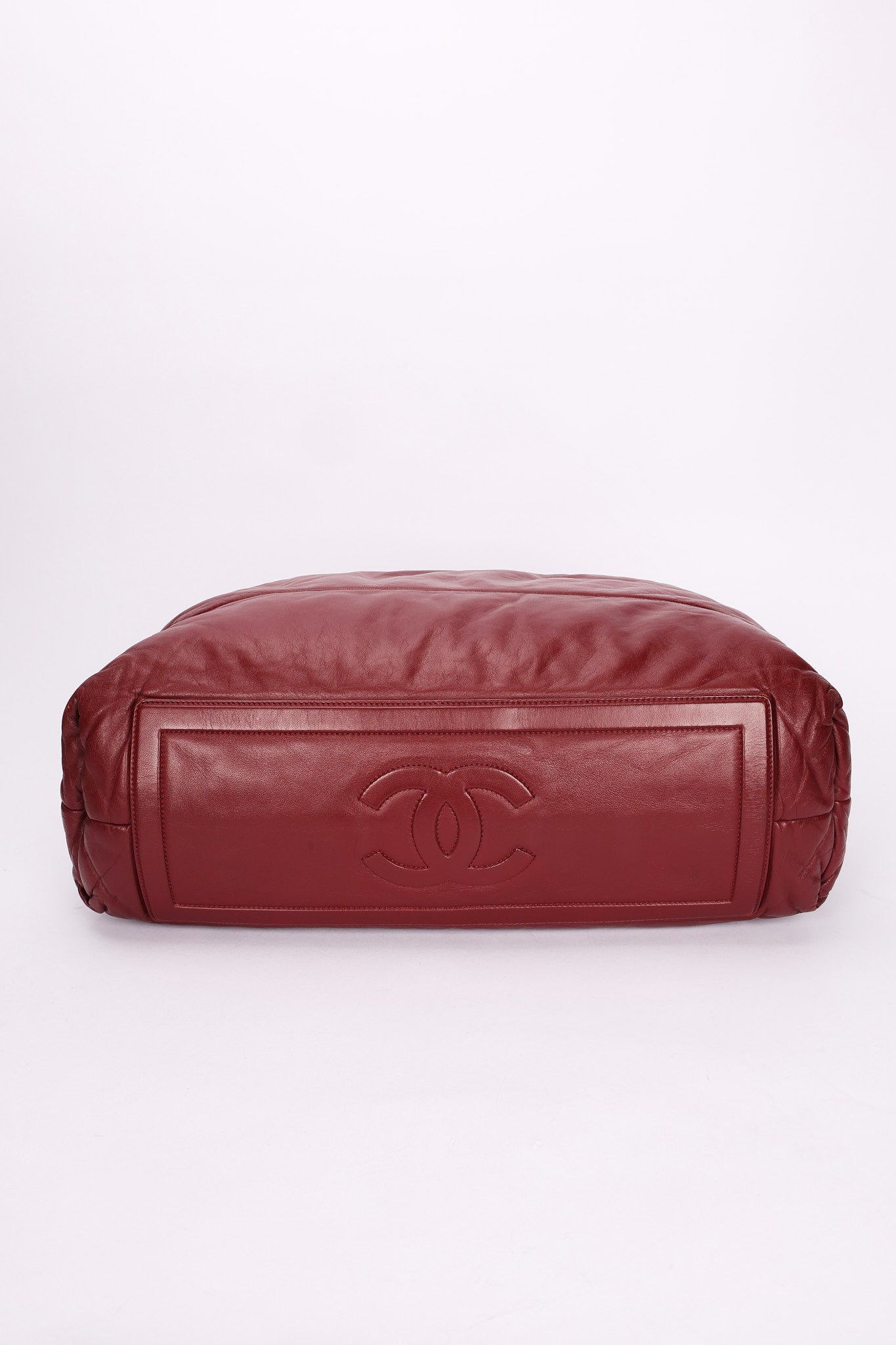 Chanel Coco Cocoon Tote Soft Bordeaux Lambskin SHW