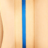 Loewe Tassel Box Clutch with Chain Cobalt Blue Satin