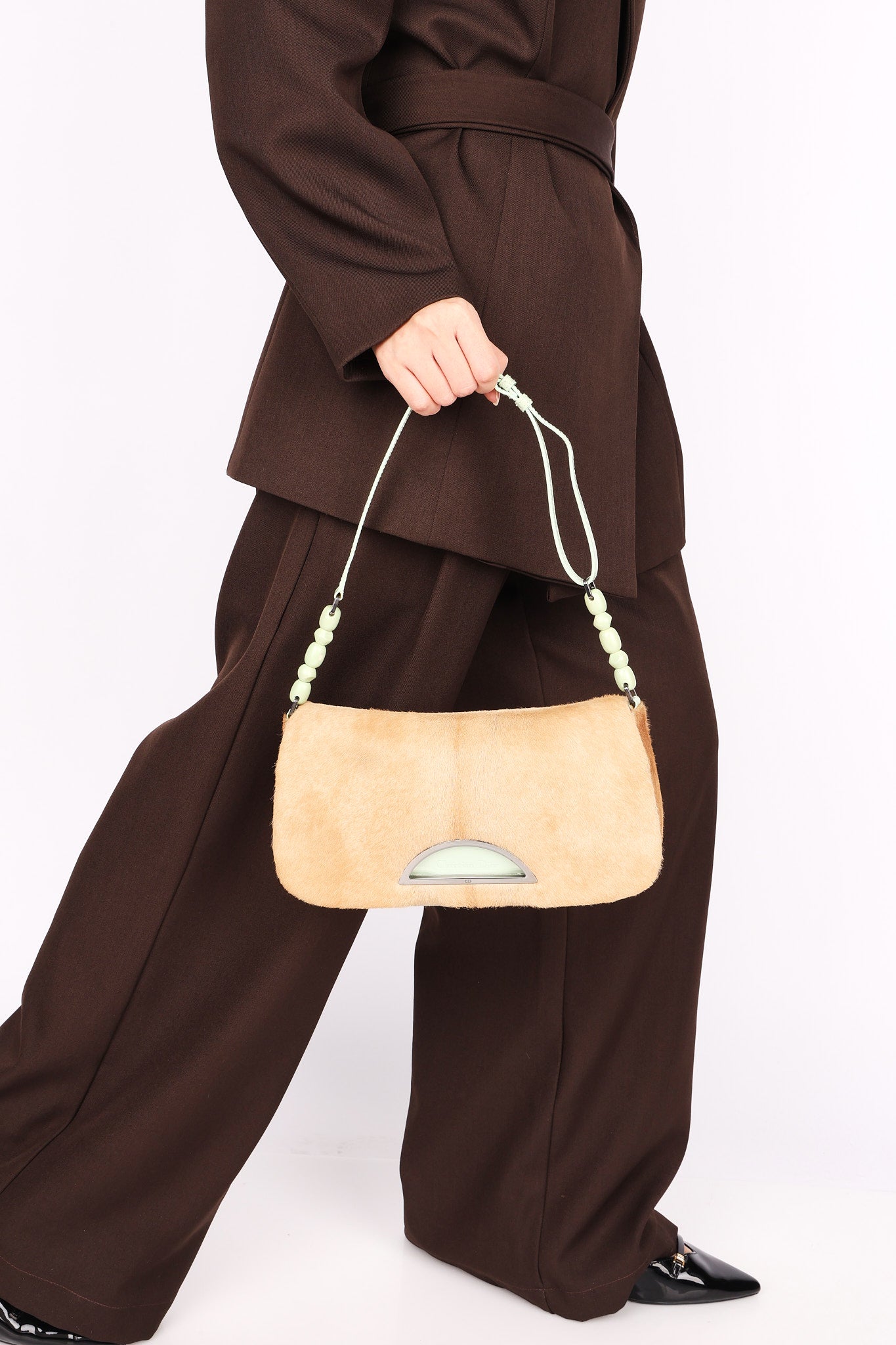 Christian Dior Ponyhair Malice Shoulder Bag