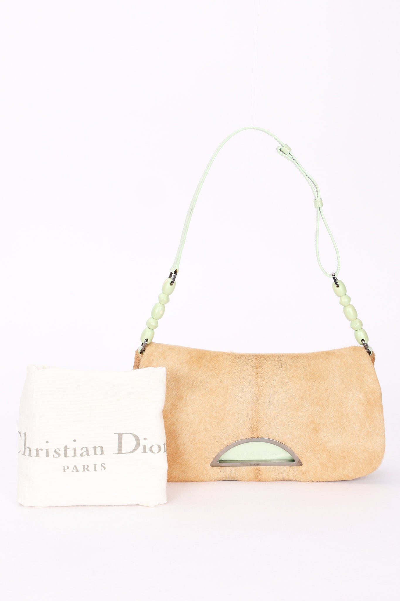 Christian Dior Ponyhair Malice Shoulder Bag