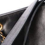 Chanel Triple CC Shoulder Bag Black Lambskin 24K GP