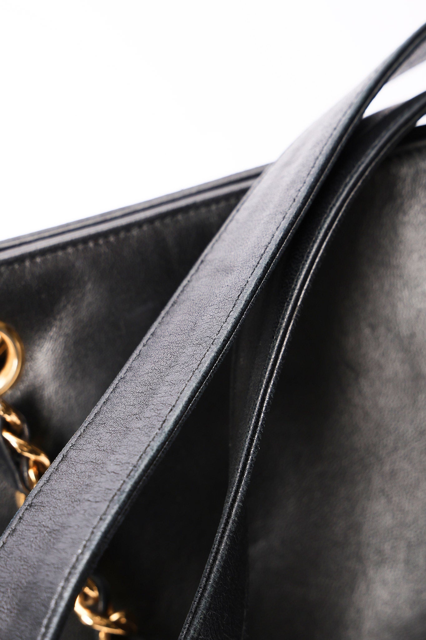 Chanel Triple CC Shoulder Bag Black Lambskin 24K GP