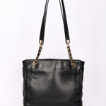 Chanel Triple CC Shoulder Bag Black Lambskin 24K GP