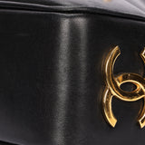 Chanel Triple CC Shoulder Bag Black Lambskin 24K GP