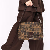 Fendi Zucca Mamma Forever Baguette